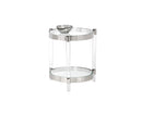 Sunpan York Side Table - Stainless Steel