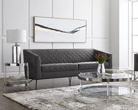 Sunpan York Side Table - Stainless Steel