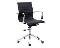 Sunpan Tyler Office Chair - Onyx/Tan