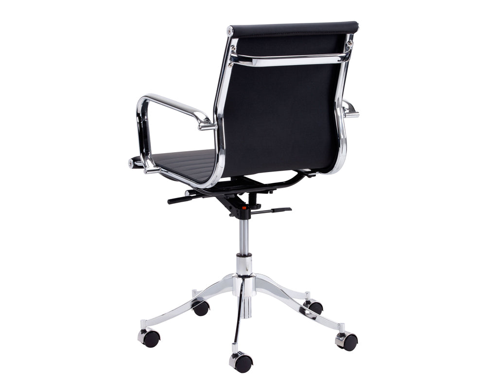 Sunpan Tyler Office Chair - Onyx/Tan