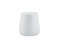 SUNPAN Rollo Side Table - White And Black Crackle