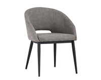 SUNPAN Thatcher Dining Armchair - Black - Antique Grey, Black - Blush Sky, Black - Deep Green Sky, Champagne Gold - Onyx, Champagne Gold - Snow