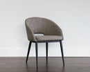 SUNPAN Thatcher Dining Armchair - Black - Antique Grey, Black - Blush Sky, Black - Deep Green Sky, Champagne Gold - Onyx, Champagne Gold - Snow