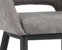 SUNPAN Thatcher Dining Armchair - Black - Antique Grey, Black - Blush Sky, Black - Deep Green Sky, Champagne Gold - Onyx, Champagne Gold - Snow
