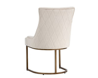 Sunpan Florence Dining Chair - Abbington Black/Piccolo Pebble/Piccolo Prosecco