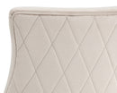Sunpan Florence Dining Chair - Abbington Black/Piccolo Pebble/Piccolo Prosecco
