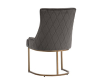Sunpan Florence Dining Chair - Abbington Black/Piccolo Pebble/Piccolo Prosecco