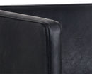 Sunpan Kwan Lounge Chair - Vintage Black/Blue