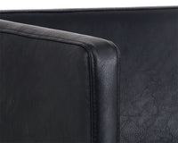 Sunpan Kwan Lounge Chair - Vintage Black/Blue