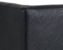 Sunpan Kwan Lounge Chair - Vintage Black/Blue