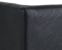 Sunpan Kwan Lounge Chair - Vintage Black/Blue