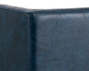Sunpan Kwan Lounge Chair - Vintage Black/Blue