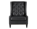Sunpan Ohio Lounge Chair - Coal Black