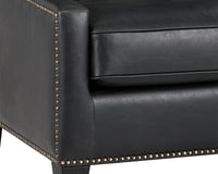 Sunpan Ohio Lounge Chair - Coal Black