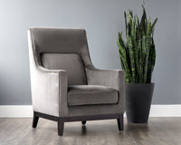 Sunpan Eugene Lounge Chair - Piccolo Dove/Pebble
