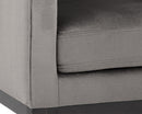 Sunpan Eugene Lounge Chair - Piccolo Dove/Pebble