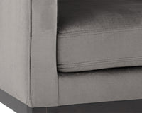 Sunpan Eugene Lounge Chair - Piccolo Dove/Pebble