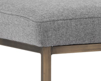 Sunpan Leighland Barstool - Dark Grey / Overcast  Grey / Coal Black / Havana Dark Brown