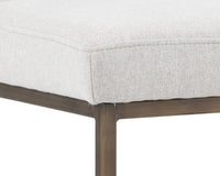 Sunpan Leighland Barstool - Dark Grey / Overcast  Grey / Coal Black / Havana Dark Brown