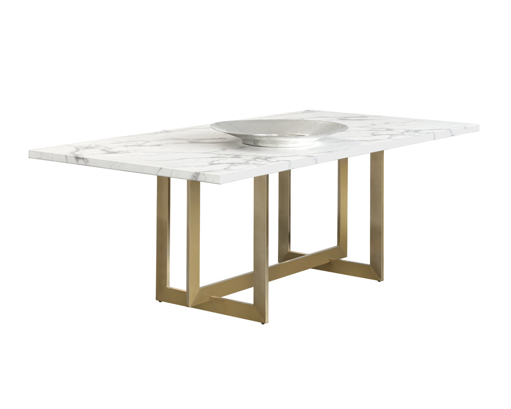 Sunpan Rosellen Dining Table - 86.5"