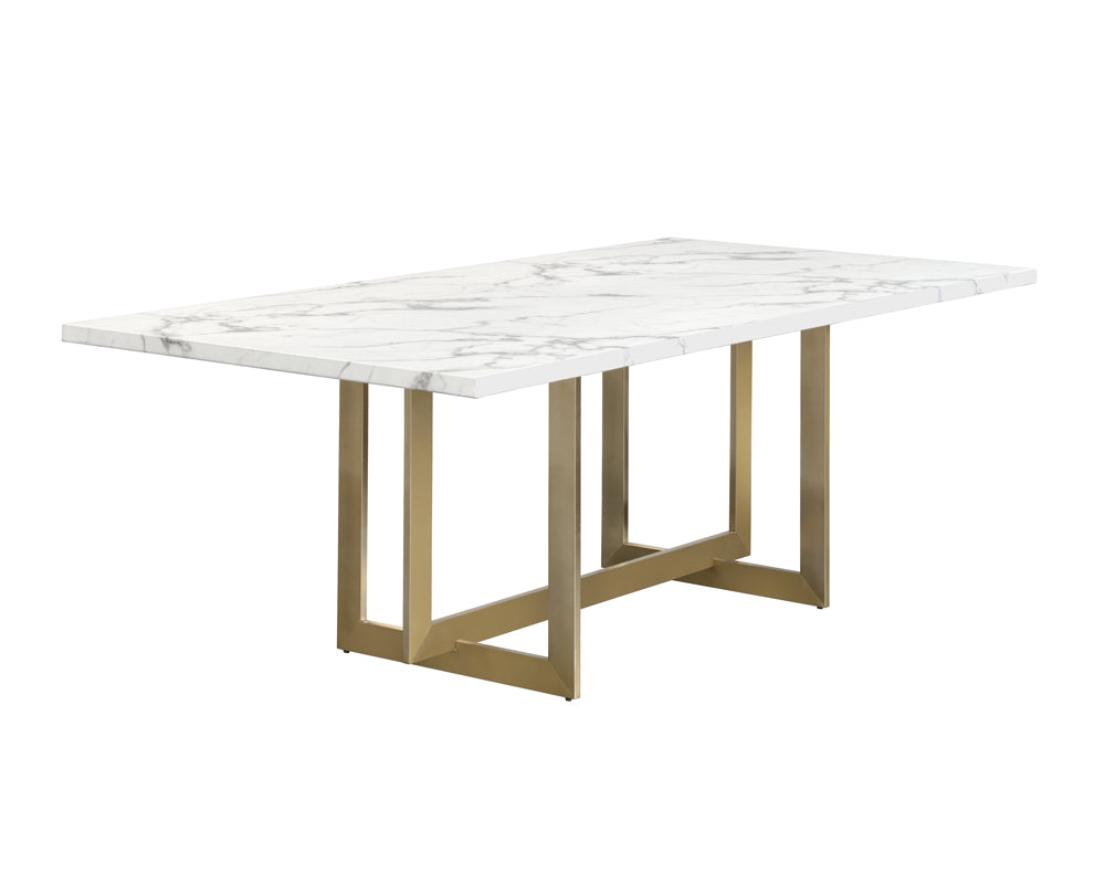 Sunpan Rosellen Dining Table - 86.5"