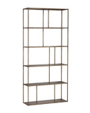 Sunpan Eiffel Bookcase - Large - Antique Brass/Black