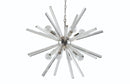 Sunpan Faraday Chandelier - Large - Clear/Smoke Grey