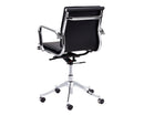 Sunpan Morgan Office Chair - Onyx/Snow/Tan