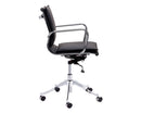 Sunpan Morgan Office Chair - Onyx/Snow/Tan