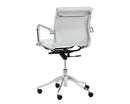 Sunpan Morgan Office Chair - Onyx/Snow/Tan