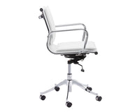 Sunpan Morgan Office Chair - Onyx/Snow/Tan