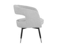 Sunpan Baily Dining Armchair in Hemingway Marble