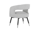 Sunpan Baily Dining Armchair in Hemingway Marble