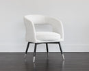 Sunpan Baily Dining Armchair in Hemingway Marble