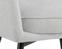 Sunpan Baily Dining Armchair in Hemingway Marble