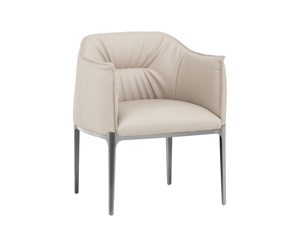 Sunpan Jax Dining Armchair - Barely Beige