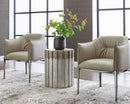Sunpan Jax Dining Armchair - Barely Beige