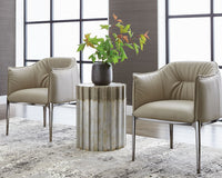 Sunpan Jax Dining Armchair - Barely Beige
