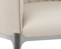 Sunpan Jax Dining Armchair - Barely Beige
