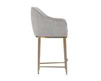Sunpan Bowman Counter Stool in Flint Grey/Sparrow Grey