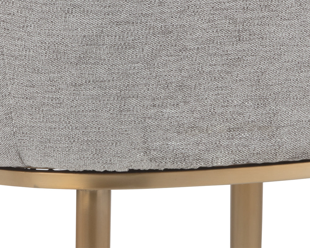 Sunpan Bowman Counter Stool in Flint Grey/Sparrow Grey