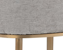 Sunpan Bowman Counter Stool in Flint Grey/Sparrow Grey