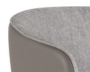 Sunpan Asher Dining Armchair - Abbington Black and Napa Black/Flint Grey and Napa Taupe/Sparrow Grey and Napa Black
