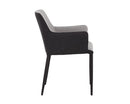 SUNPAN Renee Dining Armchair - Armour Grey / Dark Slate