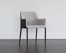 SUNPAN Renee Dining Armchair - Armour Grey / Dark Slate