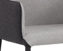 SUNPAN Renee Dining Armchair - Armour Grey / Dark Slate