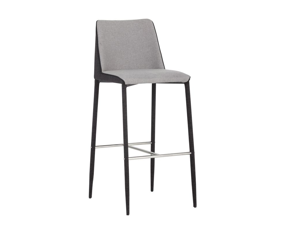 SUNPAN Renee Barstool - Armour Grey / Dark Slate