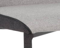 SUNPAN Renee Barstool - Armour Grey / Dark Slate