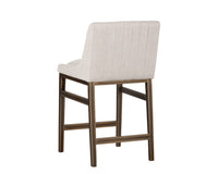 Sunpan Halden Counter Stool - Beige Linen/Bravo Cream/Bravo Metal/Vintage Black/Vintage Blue/Vintage Cognac