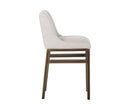 Sunpan Halden Counter Stool - Beige Linen/Bravo Cream/Bravo Metal/Vintage Black/Vintage Blue/Vintage Cognac